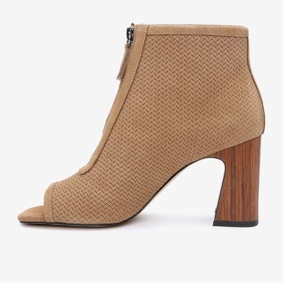 Sanctuary x Zappos Ready Suede Heel Ankle Bootie women size 9 - Picture 2 of 10